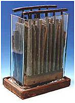 First Rechargeable Battery