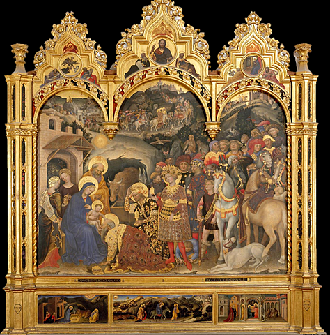 Gentile da Fabriano: Adoration des Rois Mages