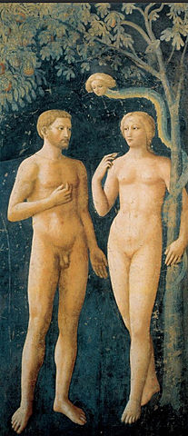 Masolino Le Péché originel