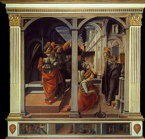 Fra Filippo Lippi Annonciation