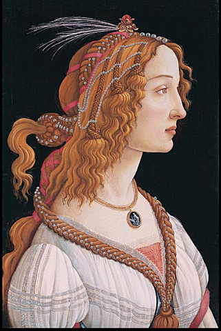 Sandro Botticelli Portrait de Simonetta Vespucci