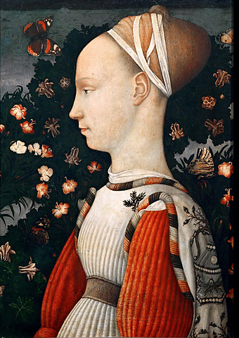 Pisanello Portrait d’une princesse d’Este