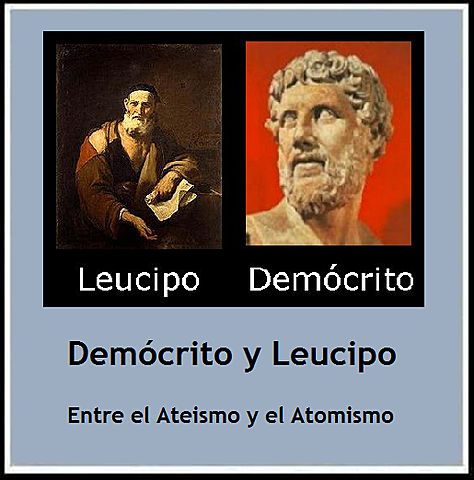 Democrito y Leucipo