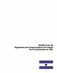En 1994 se dió la LEY DE CREACIÓN DEL CONSEJO SUPERIOR DEL TRABAJO.