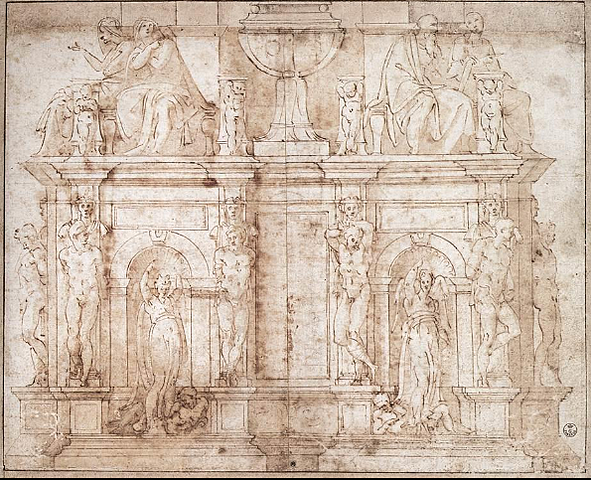 Michel-Ange Projet pour le tombeau de Jules II
