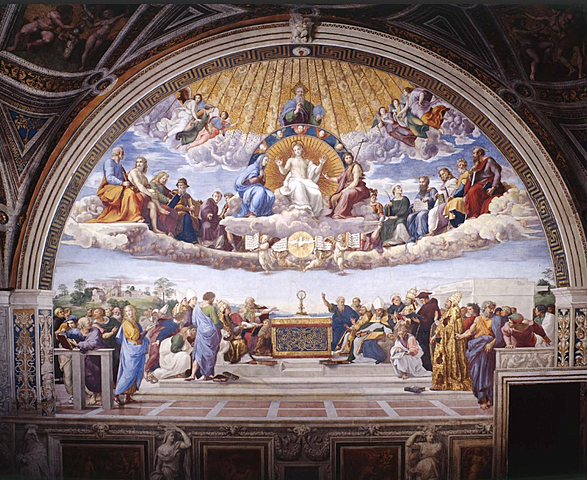 Raphaël: La Dispute du Saint Sacrement