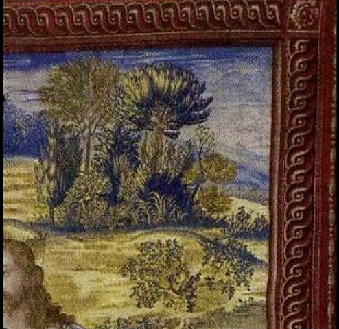 Manufacture de Pieter van Aelstd’aprèsRaphaëlLe Remise des clefs à saint Pierre, détail