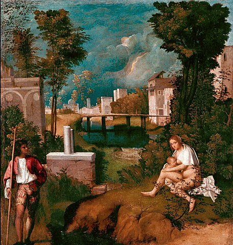 Giorgione: La Tempête