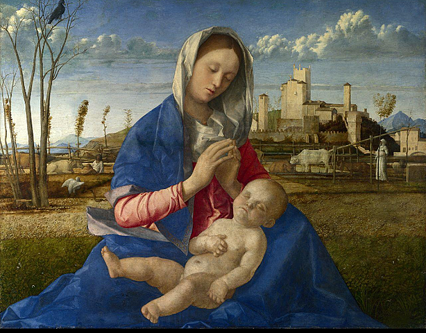 Giovanni Bellini: Madone à la prairie
