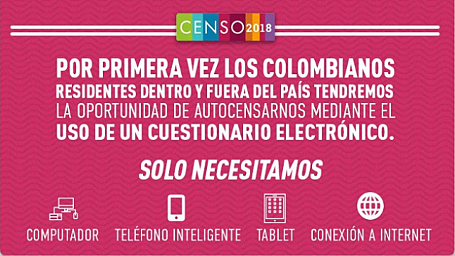 Autocenso Virtual DANE Colombia