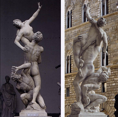 Giambologna: Le rapt des Sabines