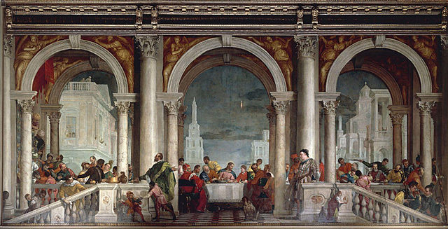 Paulo Véronèse: Le Repas chez Levi