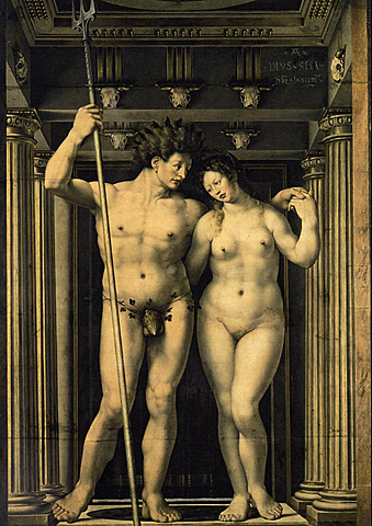 Jan Gossart: Neptune et Amphitrite
