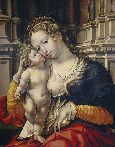 Jan Gossart: Vierge à l’Enfant