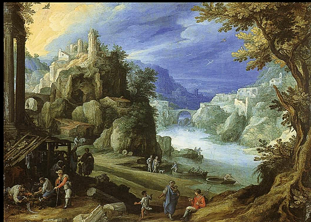 Paul Bril: Paysage fantastique