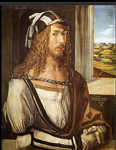 Albrecht Dürer: Autoportrait à l’âge de 26 ans