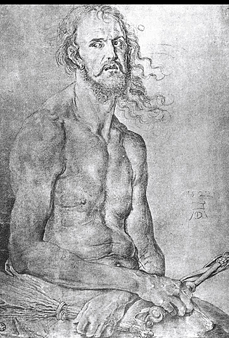 Albrecht Dürer, Autoportrait en Homme de douleurs