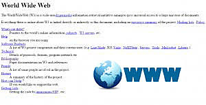 Nacimieno de WWW - Primera Página Web - Tim Berners-Lee