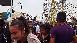 paseo en la feria de playa grande