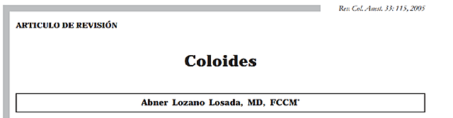 ¿Como se empezó a investigar los coloides?