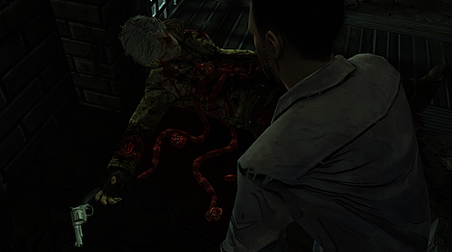 Exploring the sewer.