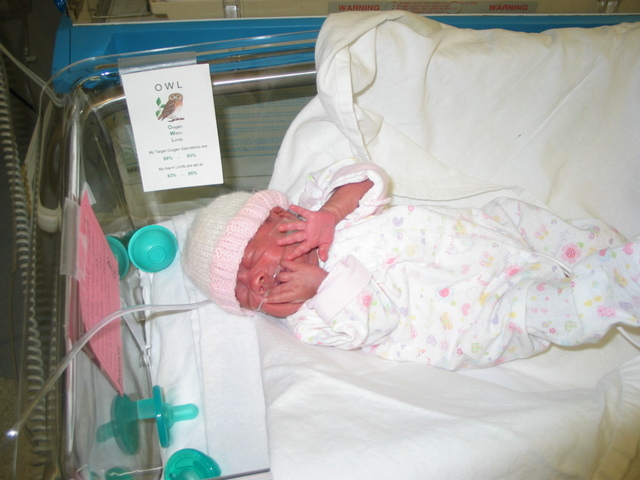 Out of the incubator and into a crib