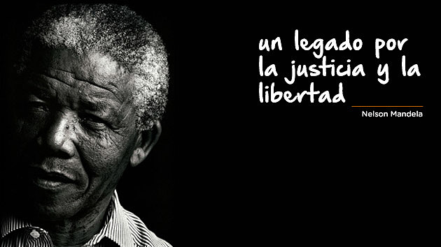 NELSÓN MANDELA DEFIENDE LA JUSTICIA SOCIAL