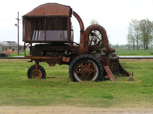 Mechanized cotton picker