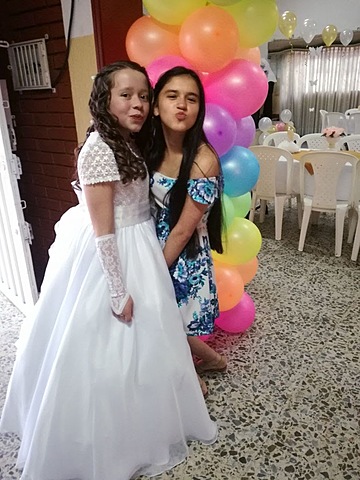 primera comunión de mi prima