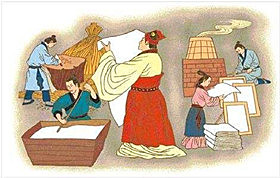 Creación del papel en China