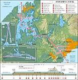 1903 US granted control of corridor across Panama