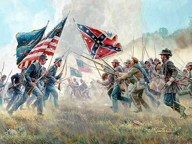 1861 U.S. Civil War began