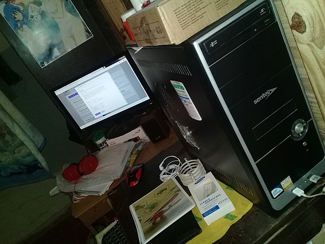 La computadora en casa