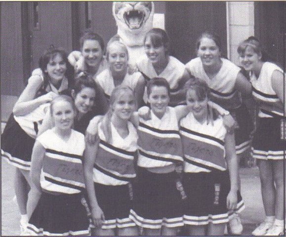 Mrs Ivins becomes a cheerleader