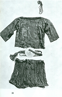 Primeiros traços tecnológicos: a roupa