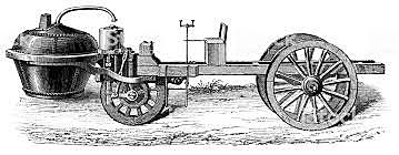 Primeiros traços tecnológicos: motor a vapor