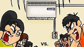 Timeline: Calor e Trabalho