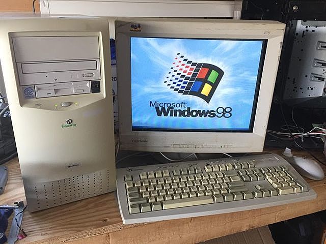 Computadora con Windows 98