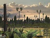 Misisissippian - The appearence of large primitive trees