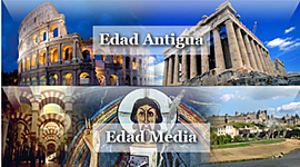 Timeline: Principales acontecimientos de la edad Antigua y la Edad Media