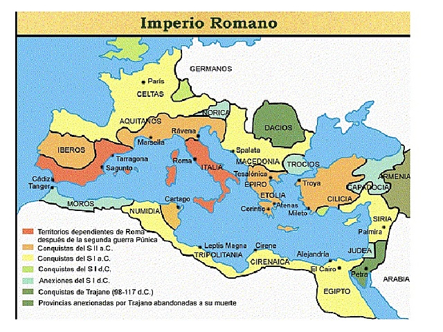 Expansión del Imperio Romano