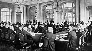 Tratado de Versalles,Primera Guerra Mundial.