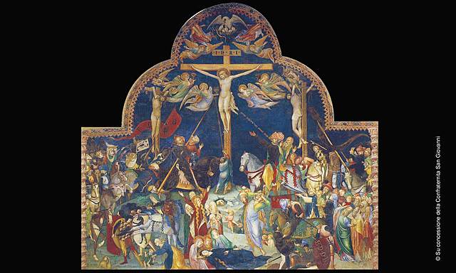 Lorenzo e Jacopo Salimbeni, Crocifissione