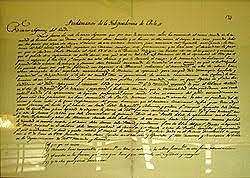 DECLARACIÓN DE INDEPENDENCIA
