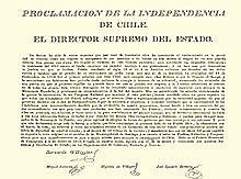 Declaración de la Independencia