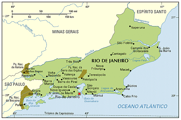 Ida para o Rio de Janeiro