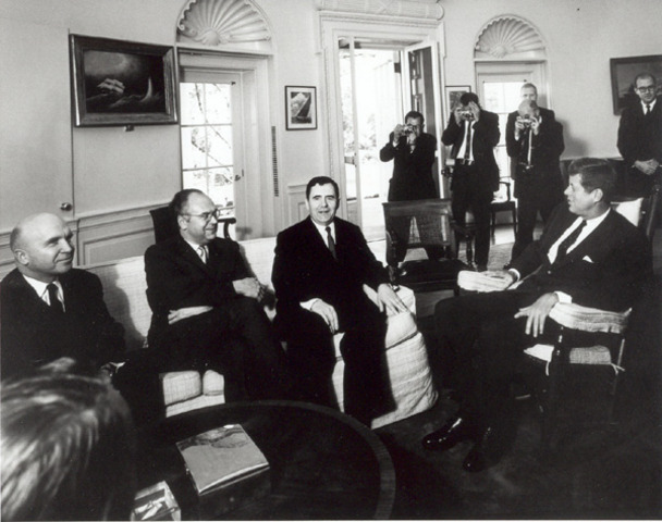 Kennedy Meets Soviet Foreign Minister