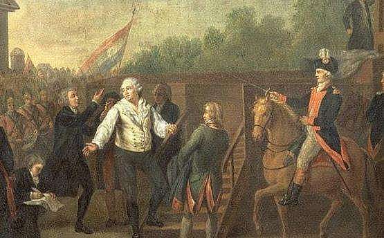 Louis XVI disguised his escape