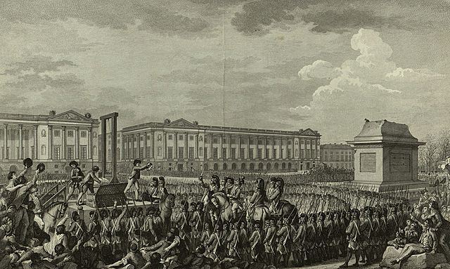 King Louis XVI executed