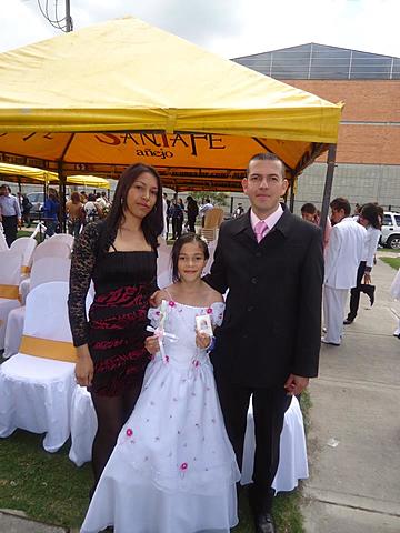 Hice mi primera comunión